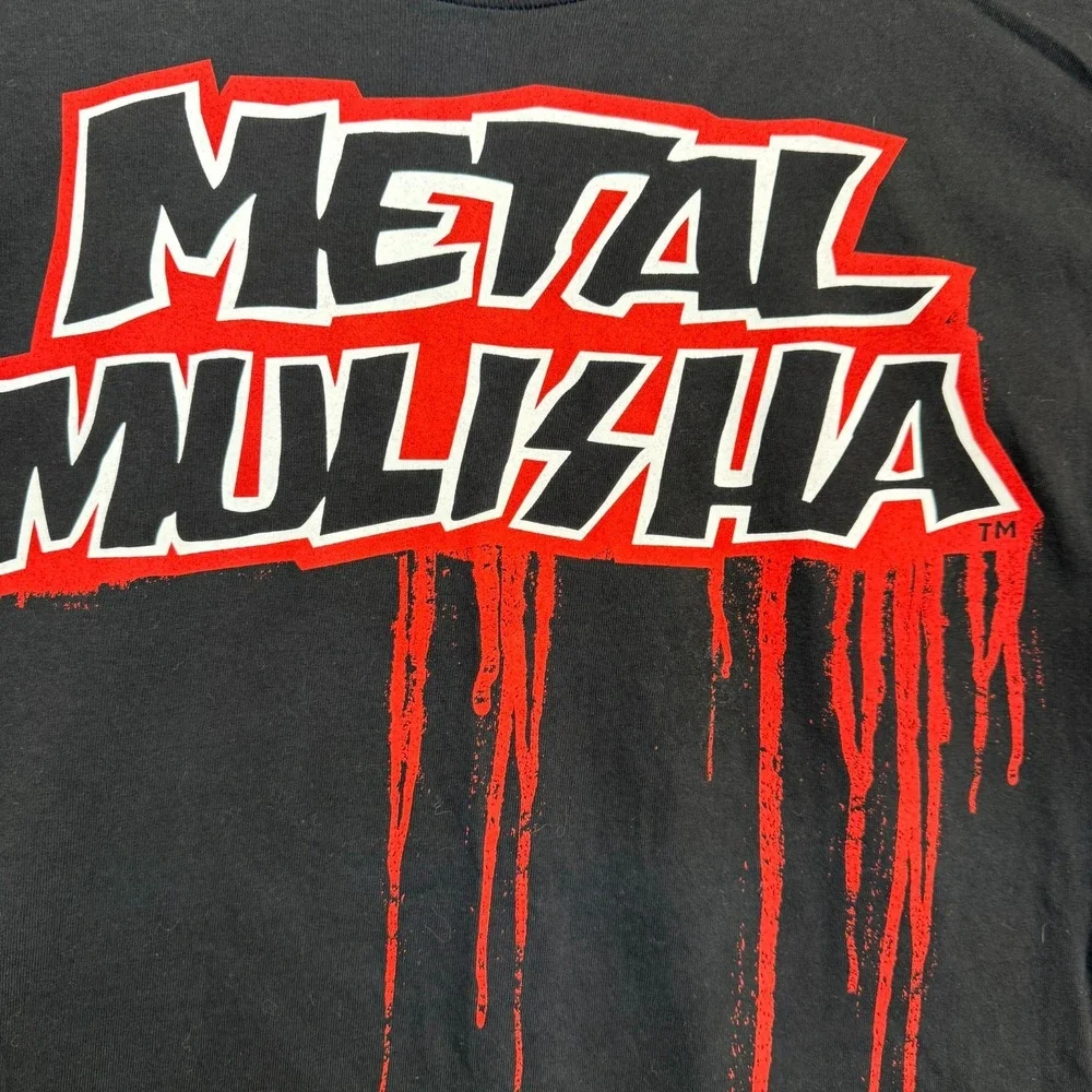 Vintage Metal Mulisha T Shirt Mens Medium Motocross Punk Grunge‎ Graphic 90s Y2k